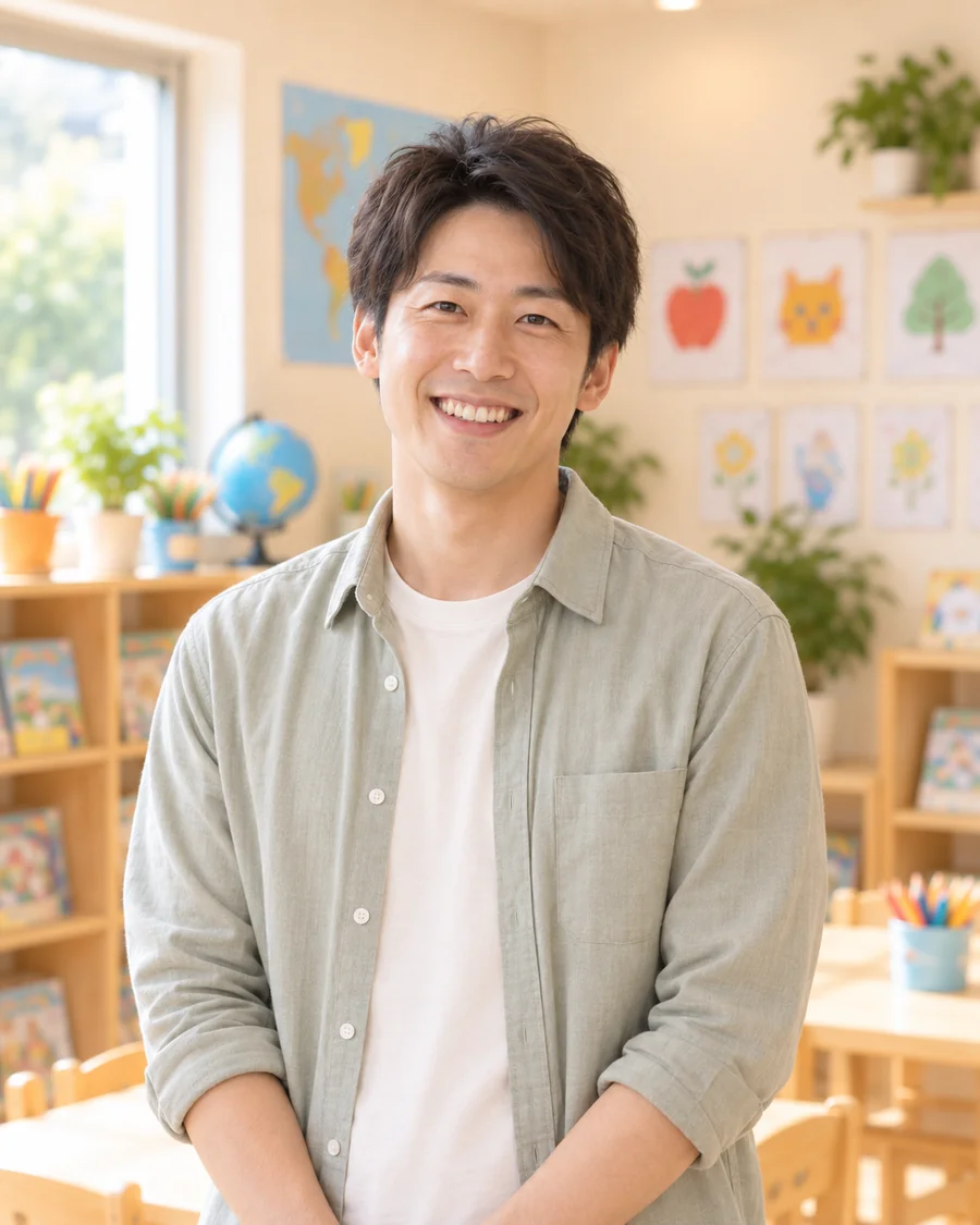 英語講師の写真